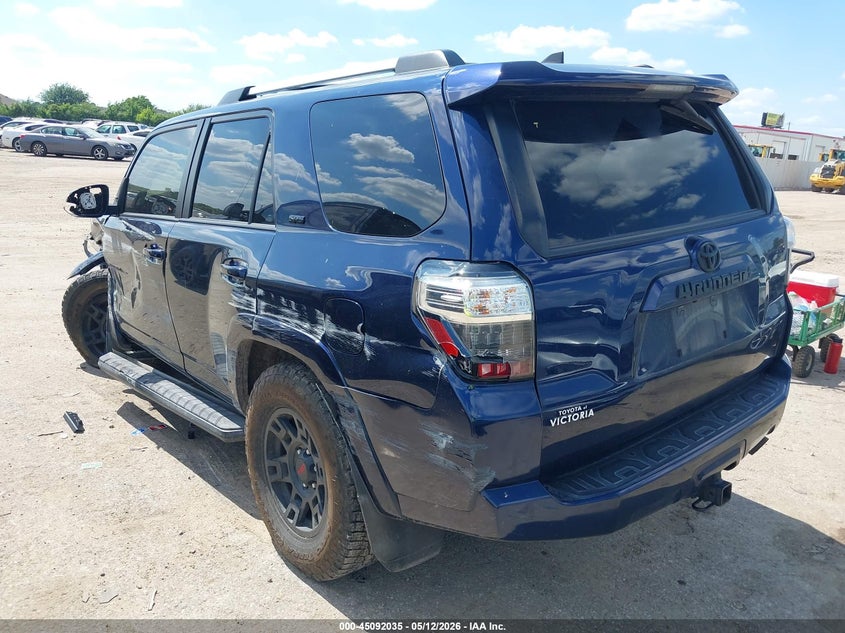 2021 Toyota 4runner VIN JTEFU5JR7M5243012 IAAI salvage auction — LEFT SIDE, Salvage (Texas), sold $6,100 on 2026-07-22 (photo 3)