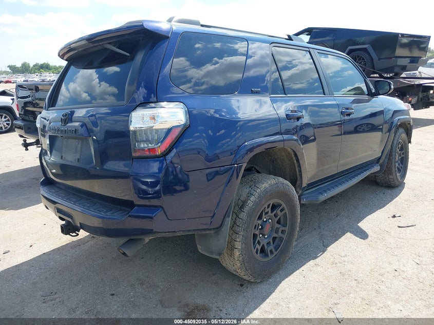 2021 Toyota 4runner VIN JTEFU5JR7M5243012 IAAI salvage auction — LEFT SIDE, Salvage (Texas), sold $6,100 on 2026-07-22 (photo 4)