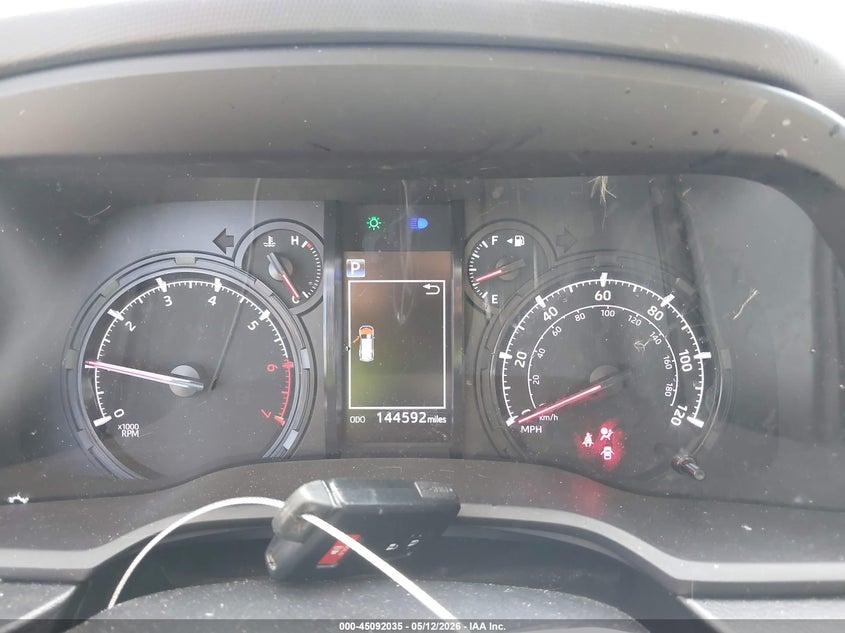 2021 Toyota 4runner VIN JTEFU5JR7M5243012 IAAI salvage auction — LEFT SIDE, Salvage (Texas), sold $6,100 on 2026-07-22 (photo 7)