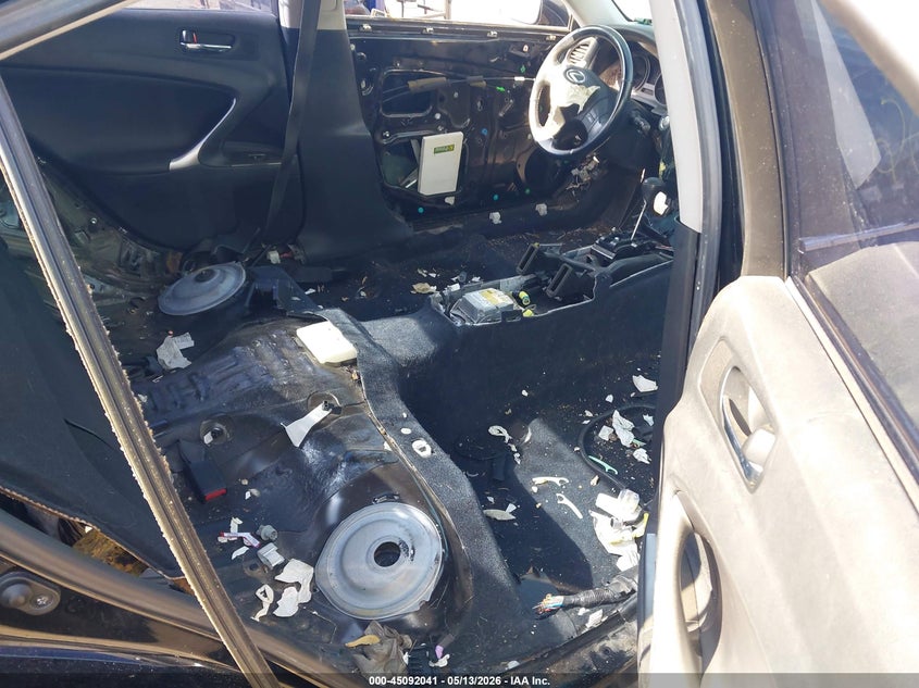 2008 Lexus Is VIN JTHBK262185052404 IAAI salvage auction — NORMAL WEAR, Clear (Virginia), sold $325 on 2026-07-14 (photo 8)