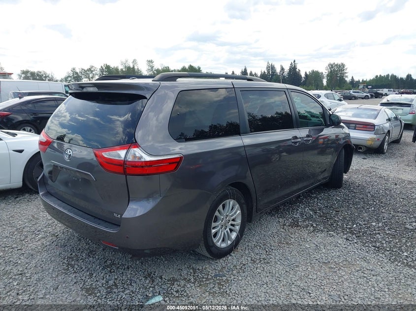 2015 Toyota Sienna VIN 5TDYK3DC7FS630252 IAAI salvage auction — FRONT END, Bill Of Sale (Washington), sold $2,450 on 2026-07-08 (photo 4)
