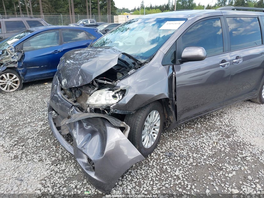2015 Toyota Sienna VIN 5TDYK3DC7FS630252 IAAI salvage auction — FRONT END, Bill Of Sale (Washington), sold $2,450 on 2026-07-08 (photo 6)