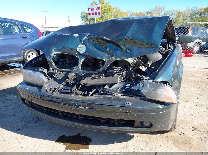 2003 BMW 5er VIN WBADT634X3CK28288 IAAI salvage auction — FRONT END, Clear (Indiana), sold $300 on 2026-07-07 (photo 6)