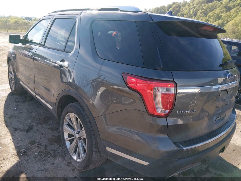 2019 Ford Explorer VIN 1FM5K8F82KGB16236 IAAI salvage auction — ROLLOVER, Salvage (West Virginia), sold $1,650 on 2026-07-20 (photo 3)