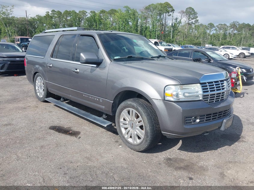 2013 Lincoln Navigator VIN 5LMJJ3J56DEL07834 IAAI salvage auction — FRONT END, Clear (Florida), sold $500 on 2026-07-21 (photo 1)