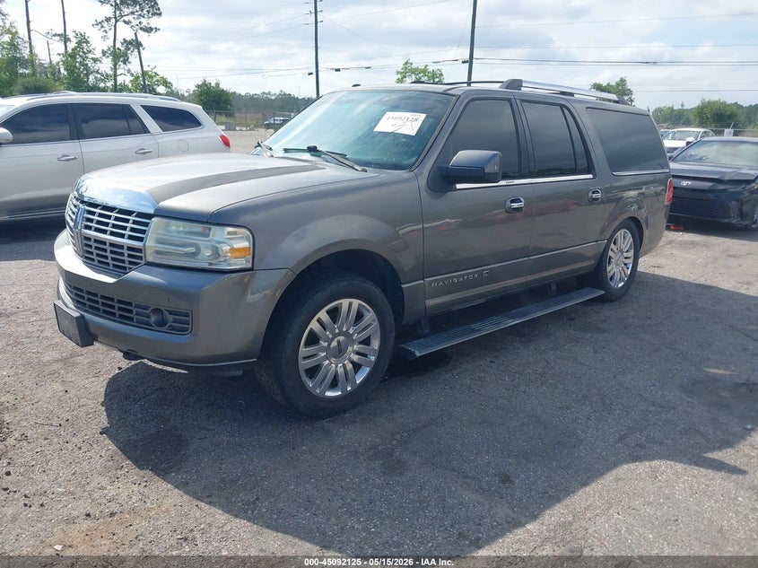 2013 Lincoln Navigator VIN 5LMJJ3J56DEL07834 IAAI salvage auction — FRONT END, Clear (Florida), sold $500 on 2026-07-21 (photo 2)