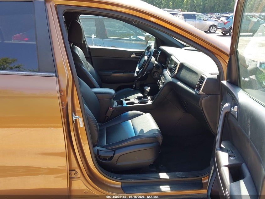 2021 Kia Sportage VIN KNDP6CAC9M7857678 IAAI salvage auction — HAIL, Salvage (Kansas), sold $5,825 on 2026-07-29 (photo 5)