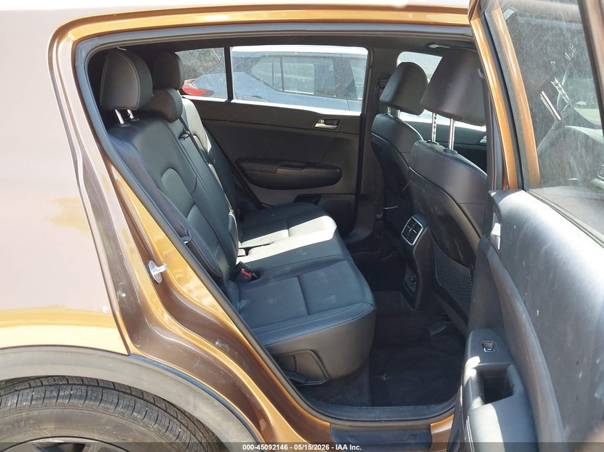 2021 Kia Sportage VIN KNDP6CAC9M7857678 IAAI salvage auction — HAIL, Salvage (Kansas), sold $5,825 on 2026-07-29 (photo 8)