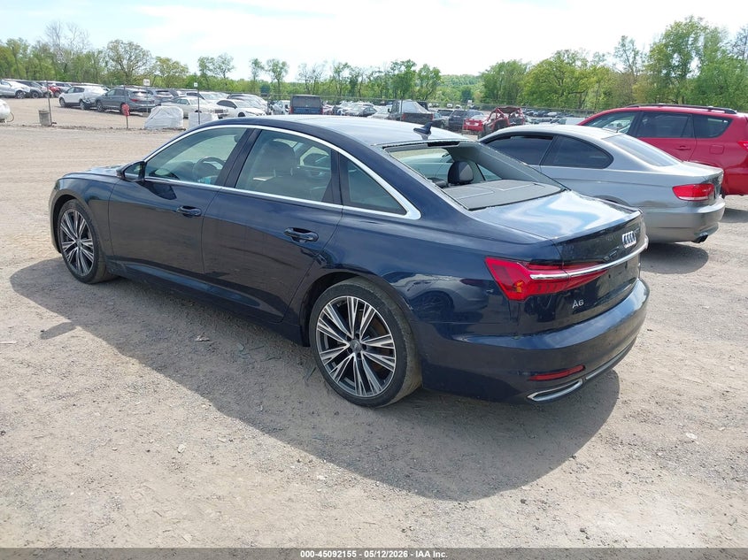 2020 Audi A6 VIN WAUD8AF26LN071636 IAAI salvage auction — HAIL, Salvage (Ohio), sold $10,900 on 2026-07-13 (photo 3)
