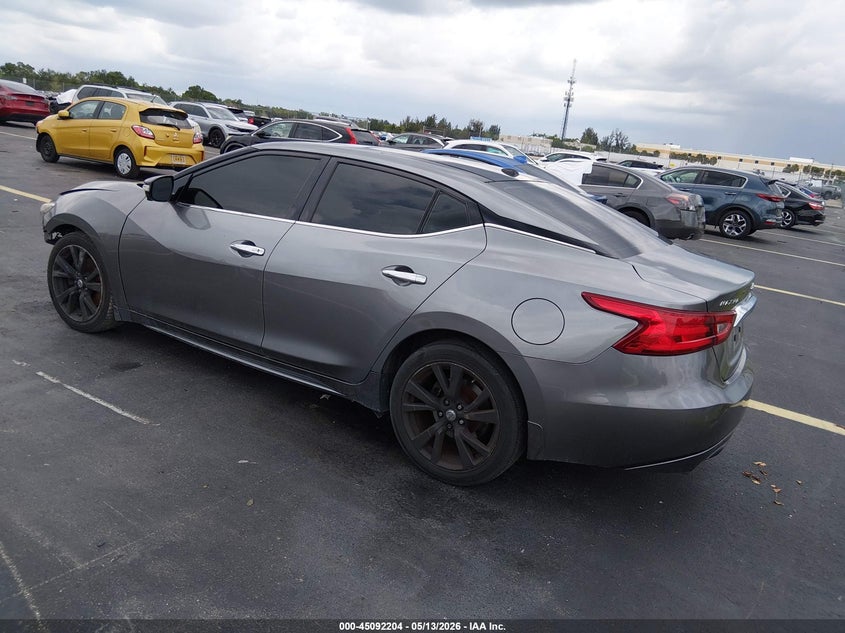 2016 Nissan Maxima VIN 1N4AA6AP0GC403894 IAAI salvage auction — FRONT END, Rebuildable (Florida), sold $1,400 on 2026-07-10 (photo 3)