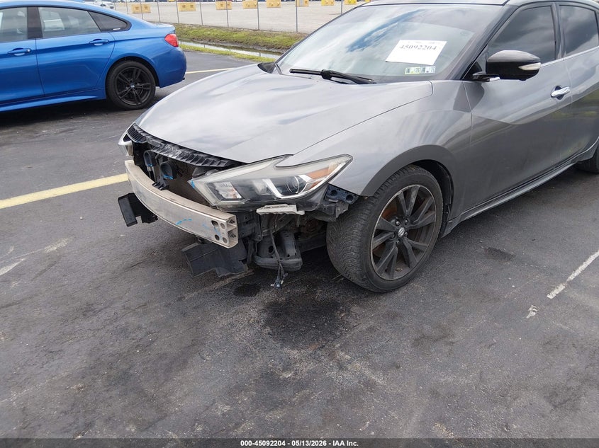 2016 Nissan Maxima VIN 1N4AA6AP0GC403894 IAAI salvage auction — FRONT END, Rebuildable (Florida), sold $1,400 on 2026-07-10 (photo 6)