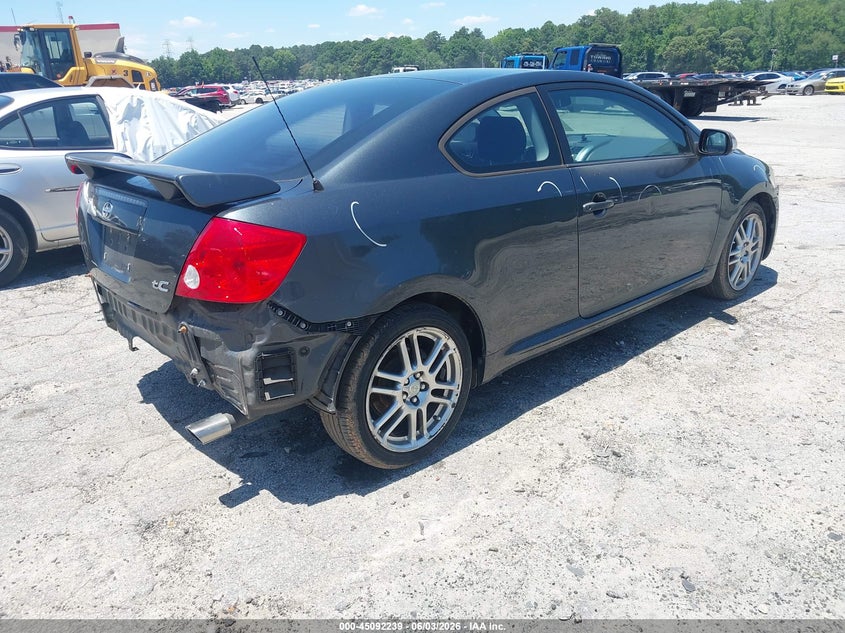 2006 Scion Tc VIN JTKDE177860074442 IAAI salvage auction — REAR END, Salvage (Georgia), sold $550 on 2026-07-23 (photo 4)