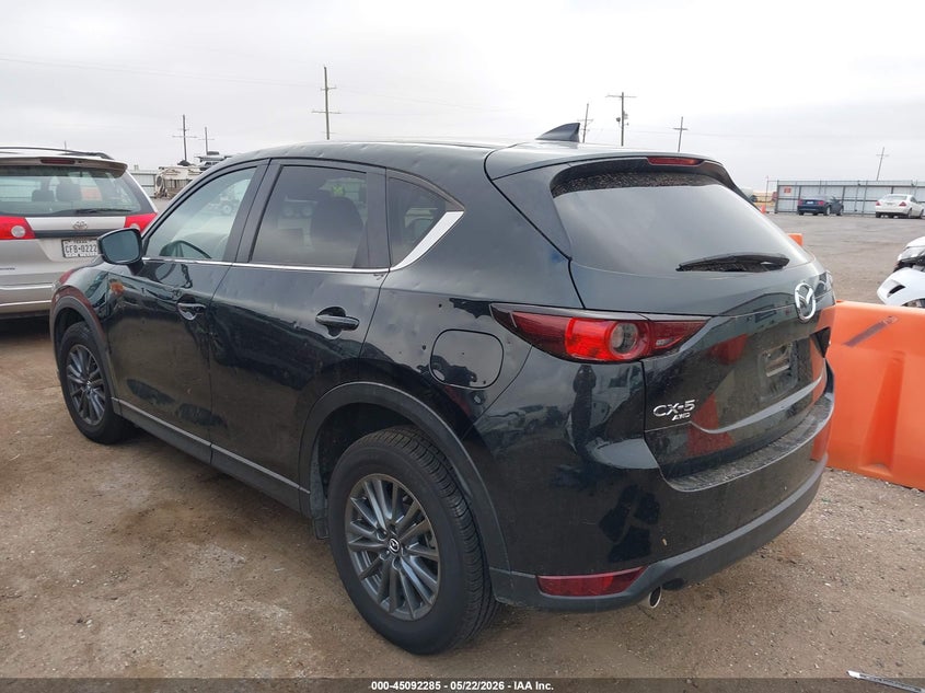 2021 Mazda Cx-5 VIN JM3KFBCM5M0338797 IAAI salvage auction — HAIL, Original (Texas), sold $5,700 on 2026-07-21 (photo 3)
