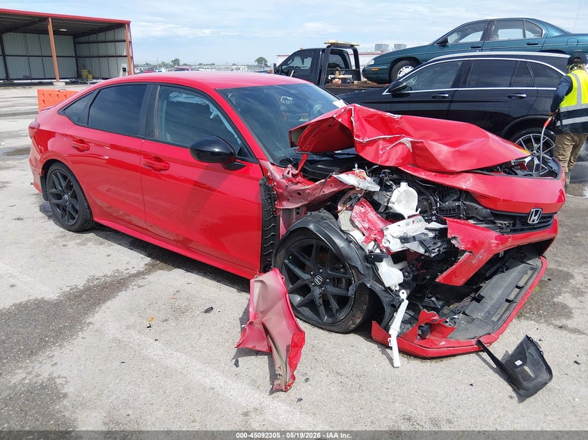 2023 Honda Civic VIN 2HGFE2F5XPH508056 IAAI salvage auction — RIGHT FRONT, Salvage (Missouri), sold $2,350 on 2026-07-28 (photo 1)