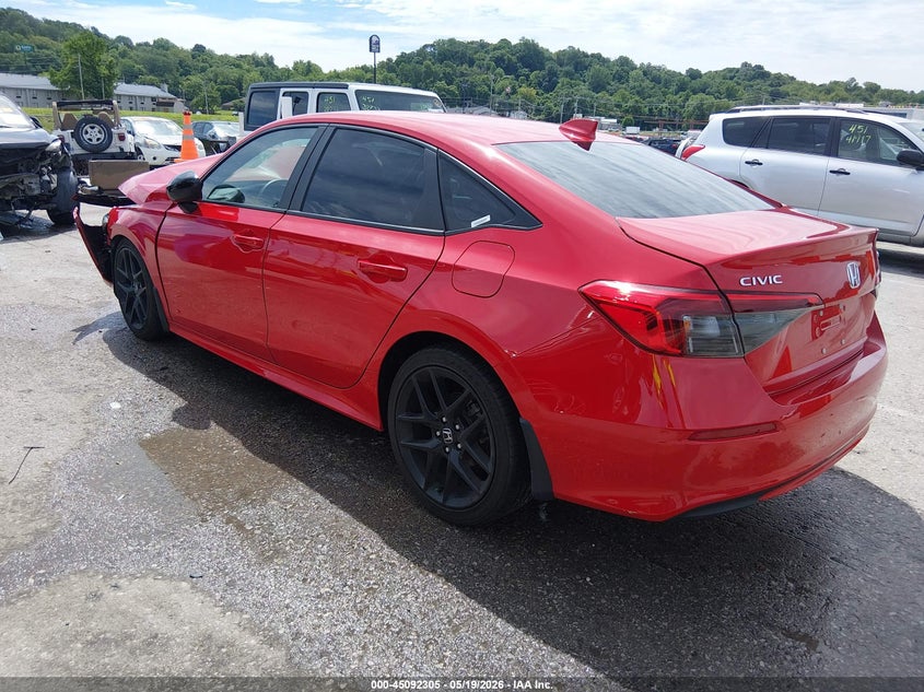 2023 Honda Civic VIN 2HGFE2F5XPH508056 IAAI salvage auction — FRONT END, Salvage Title, sold $2,350 on 2026-07-21 (photo 3)