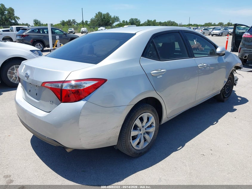 2016 Toyota Corolla VIN 5YFBURHE7GP500612 IAAI salvage auction — FRONT END, Salvage (Texas), sold $2,250 on 2026-07-23 (photo 4)
