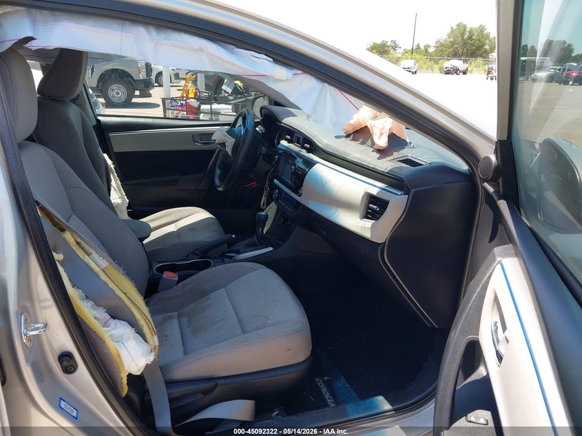 2016 Toyota Corolla VIN 5YFBURHE7GP500612 IAAI salvage auction — FRONT END, Salvage (Texas), sold $2,250 on 2026-07-23 (photo 5)