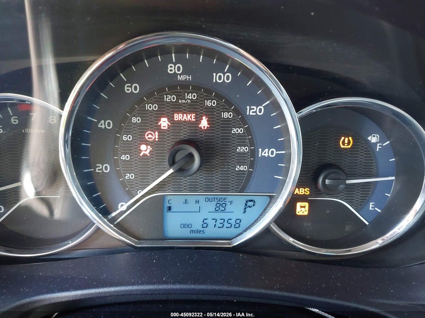 2016 Toyota Corolla VIN 5YFBURHE7GP500612 IAAI salvage auction — FRONT END, Salvage (Texas), sold $2,250 on 2026-07-23 (photo 7)