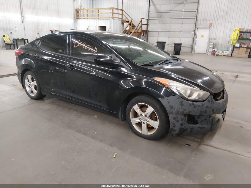 2013 Hyundai Elantra VIN KMHDH4AEXDU936102 IAAI salvage auction — NORMAL WEAR, Salvage (Montana), sold $425 on 2026-07-07 (photo 1)