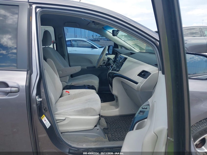 2011 Toyota Sienna VIN 5TDKK3DC1BS153365 IAAI salvage auction — LEFT FRONT, Salvage (New Mexico), sold $4,050 on 2026-07-09 (photo 5)
