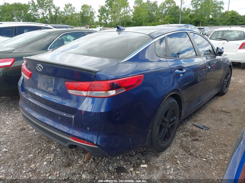 2016 Kia Optima VIN 5XXGT4L35GG093237 IAAI salvage auction — NORMAL WEAR, Clear (Montana), sold $850 on 2026-07-23 (photo 4)