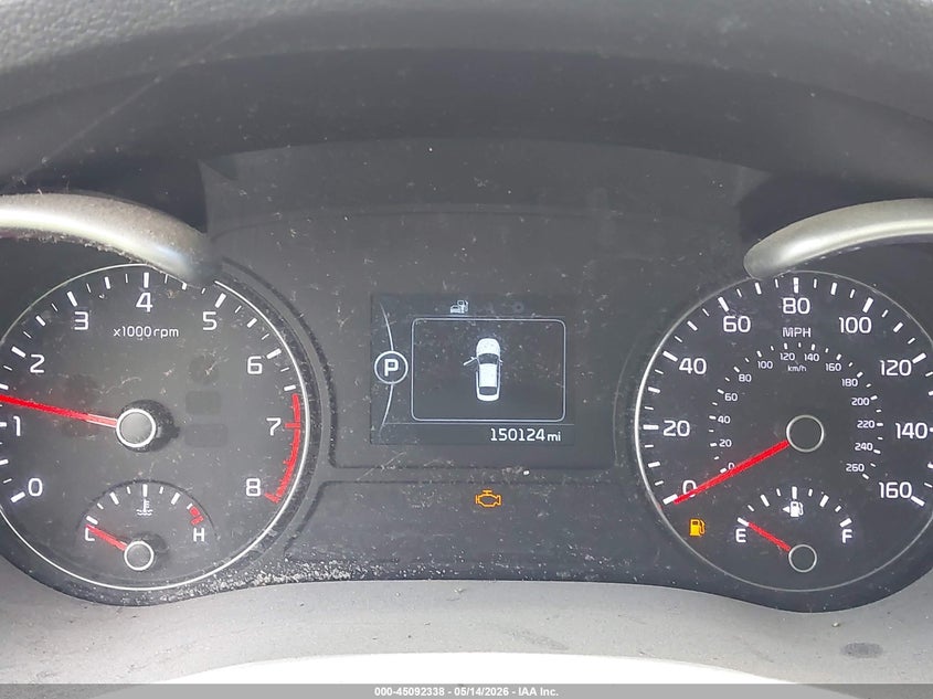 2016 Kia Optima VIN 5XXGT4L35GG093237 IAAI salvage auction — NORMAL WEAR, Clear (Montana), sold $850 on 2026-07-23 (photo 7)