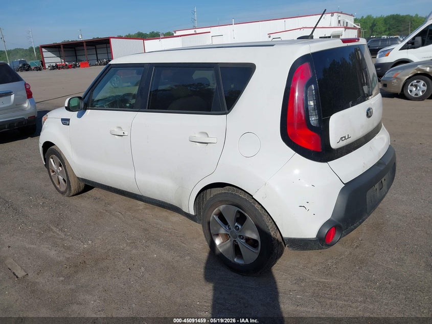 2015 Kia Soul VIN KNDJN2A22F7138530 IAAI salvage auction — NORMAL WEAR, Clear (Montana), sold $225 on 2026-07-22 (photo 3)