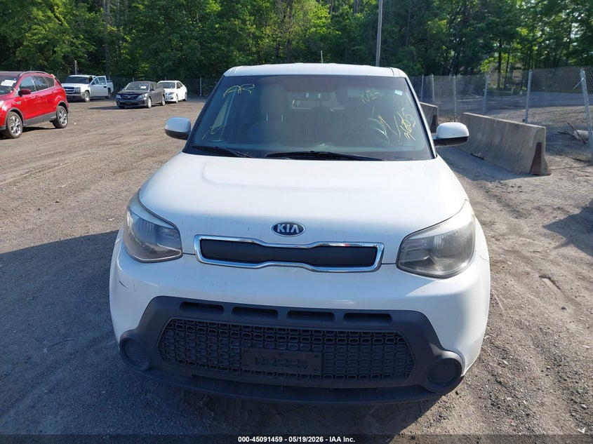 2015 Kia Soul VIN KNDJN2A22F7138530 IAAI salvage auction — NORMAL WEAR, Clear (Montana), sold $225 on 2026-07-22 (photo 6)