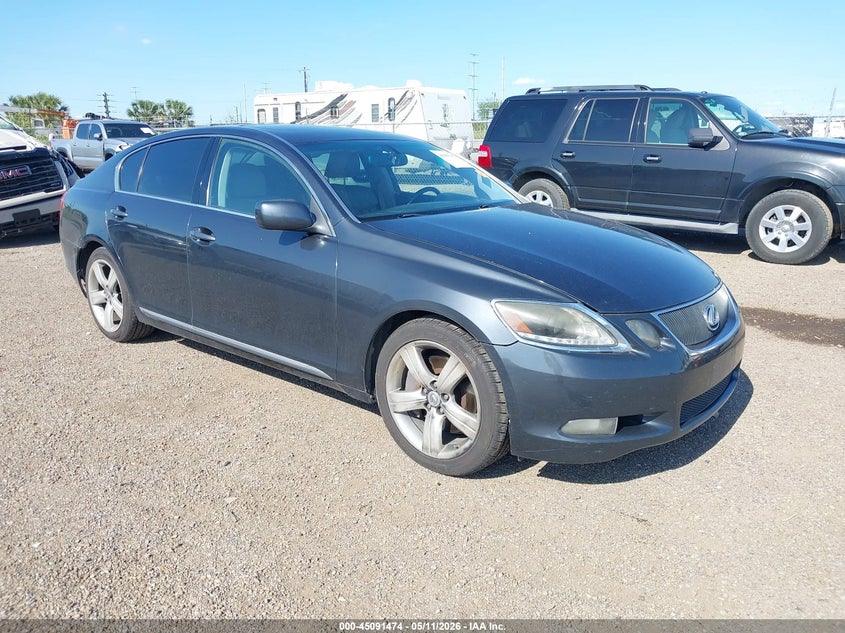 2007 Lexus Gs VIN JTHBE96S870023297 IAAI salvage auction — LEFT SIDE, Original (Texas), sold $25 on 2026-07-28 (photo 1)