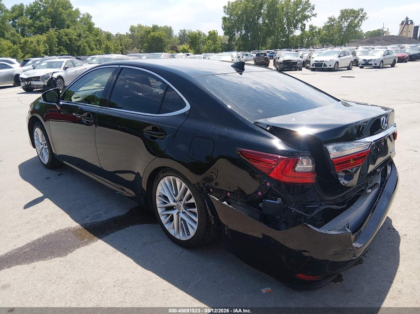 2017 Lexus ES VIN JTHBK1GGXH2249870 IAAI salvage auction — FRONT & REAR, Salvage (Kansas), sold $5,875 on 2026-07-22 (photo 3)