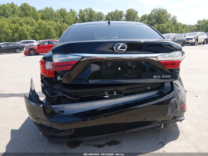 2017 Lexus ES VIN JTHBK1GGXH2249870 IAAI salvage auction — FRONT & REAR, Salvage (Kansas), sold $5,875 on 2026-07-22 (photo 6)