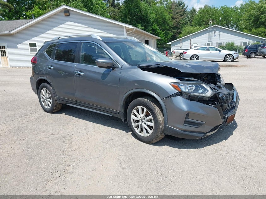2019 Nissan Rogue VIN JN8AT2MV9KW385740 IAAI salvage auction — FRONT END, Salvage (Ohio), sold $375 on 2026-07-27 (photo 1)