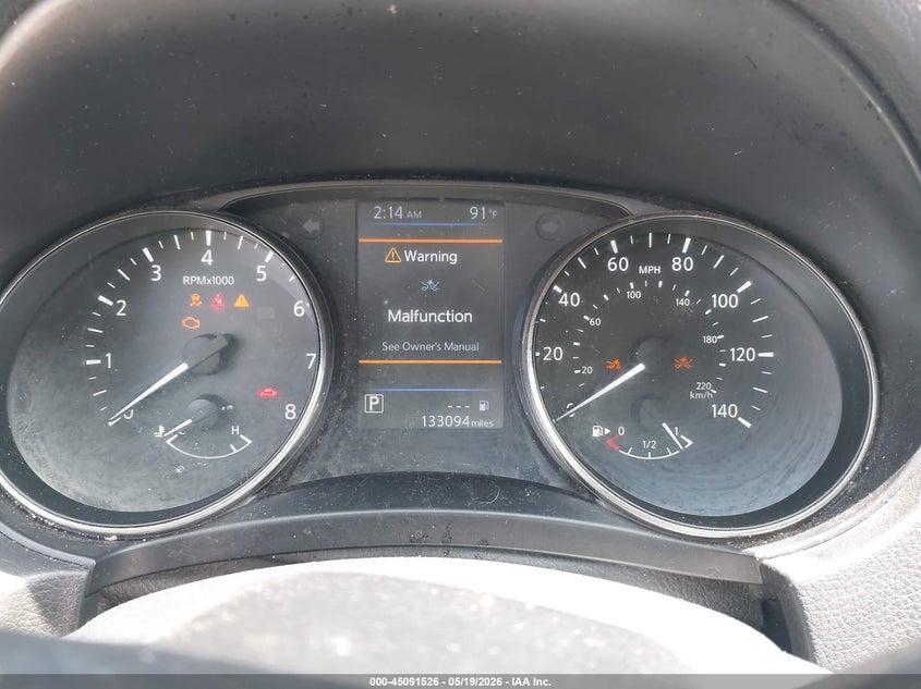 2019 Nissan Rogue VIN JN8AT2MV9KW385740 IAAI salvage auction — FRONT END, Salvage (Ohio), sold $375 on 2026-07-27 (photo 7)