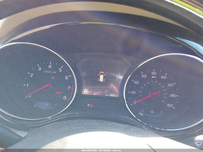 2015 Kia SEDONA VIN KNDME5C1XF6034909 IAAI salvage auction — HAIL, Original (Texas), sold $4,025 on 2026-07-29 (photo 7)