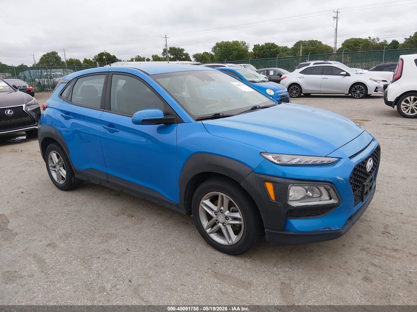 2020 Hyundai Kona VIN KM8K12AA2LU484108 IAAI salvage auction — NORMAL WEAR, Clear (Kansas), sold $2,450 on 2026-07-24 (photo 1)