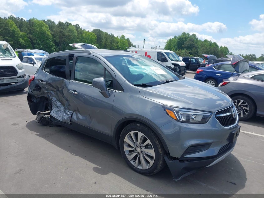 2020 Buick Encore VIN KL4CJASB8LB053451 IAAI salvage auction — RIGHT SIDE, Salvage (North Carolina), sold $2,525 on 2026-07-15 (photo 1)