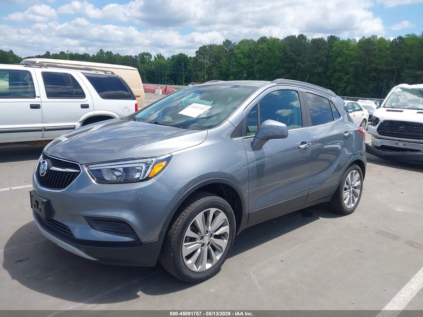2020 Buick Encore VIN KL4CJASB8LB053451 IAAI salvage auction — RIGHT SIDE, Salvage (North Carolina), sold $2,525 on 2026-07-15 (photo 2)