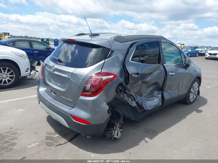 2020 Buick Encore VIN KL4CJASB8LB053451 IAAI salvage auction — RIGHT SIDE, Salvage (North Carolina), sold $2,525 on 2026-07-15 (photo 4)