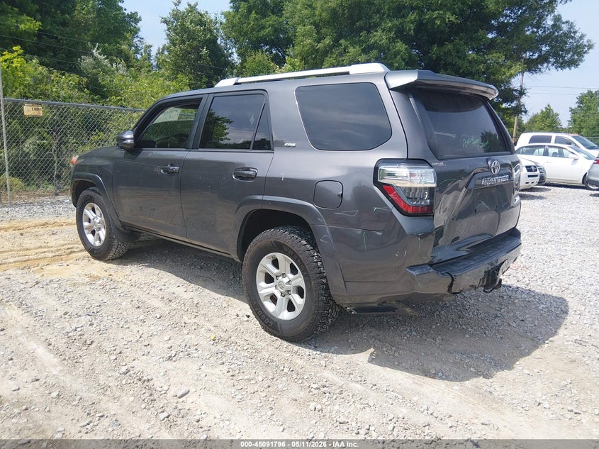 2014 Toyota 4runner VIN JTEZU5JR0E5072487 IAAI salvage auction — REAR END, Salvage (Alabama), sold $8,000 on 2026-07-09 (photo 3)