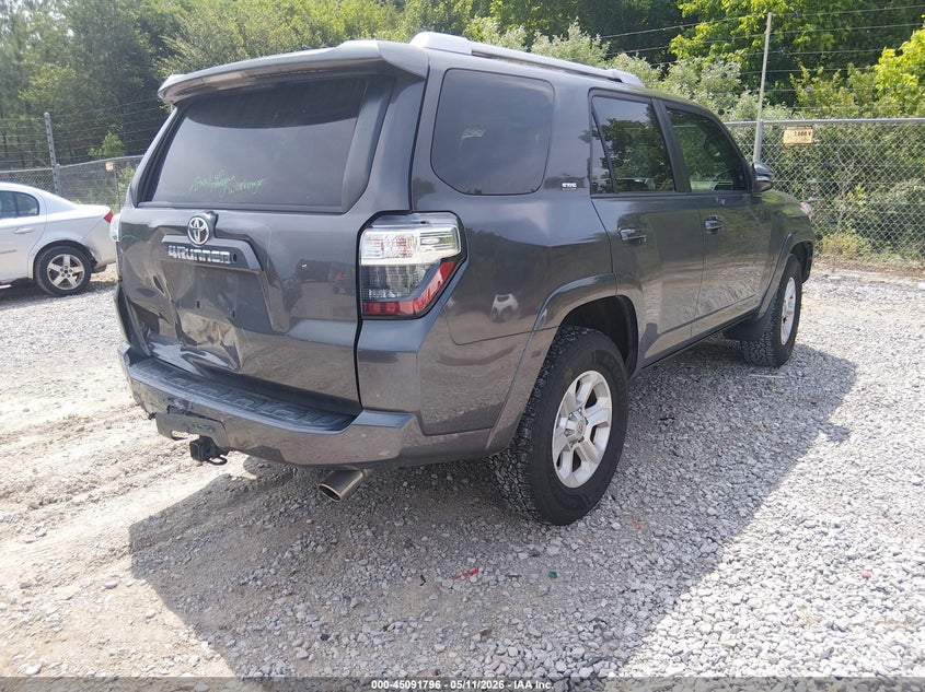 2014 Toyota 4runner VIN JTEZU5JR0E5072487 IAAI salvage auction — REAR END, Salvage (Alabama), sold $8,000 on 2026-07-09 (photo 4)