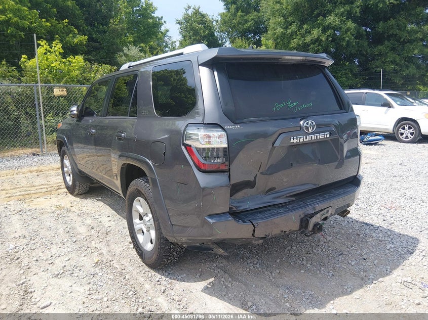 2014 Toyota 4runner VIN JTEZU5JR0E5072487 IAAI salvage auction — REAR END, Salvage (Alabama), sold $8,000 on 2026-07-09 (photo 6)
