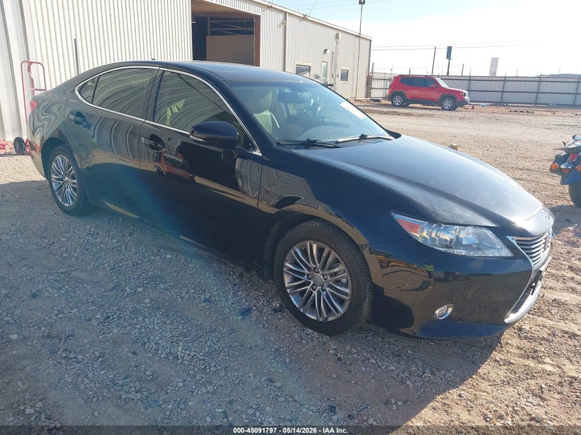 2014 Lexus ES VIN JTHBK1GGXE2091333 IAAI salvage auction — LEFT SIDE, Original (Texas), sold $4,400 on 2026-07-30 (photo 1)
