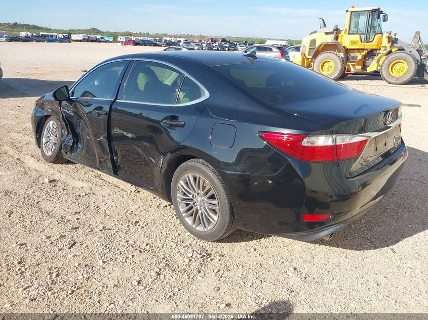 2014 Lexus ES VIN JTHBK1GGXE2091333 IAAI salvage auction — LEFT SIDE, Original (Texas), sold $4,400 on 2026-07-30 (photo 3)