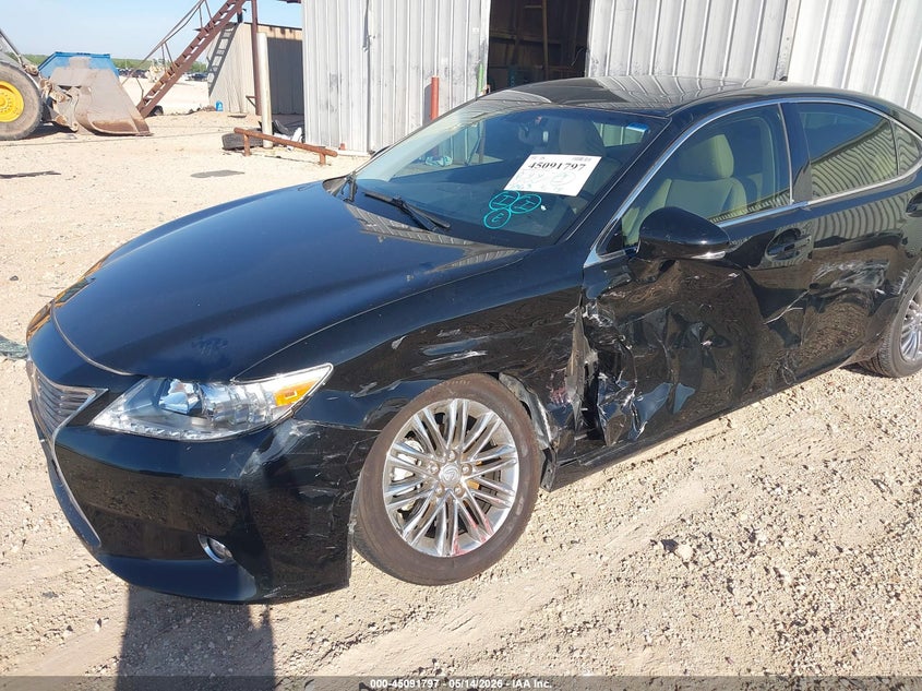 2014 Lexus ES VIN JTHBK1GGXE2091333 IAAI salvage auction — LEFT SIDE, Original (Texas), sold $4,400 on 2026-07-30 (photo 6)