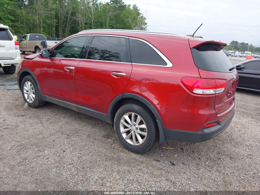 2016 Kia Sorento VIN 5XYPG4A35GG145971 IAAI salvage auction — FRONT END, Salvage (South Carolina), sold $2,100 on 2026-07-08 (photo 3)