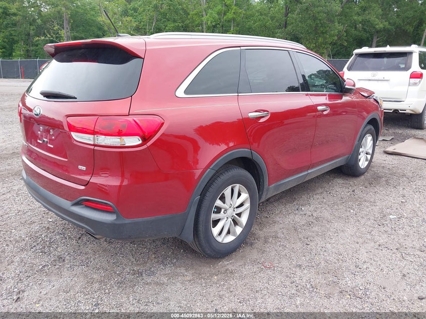 2016 Kia Sorento VIN 5XYPG4A35GG145971 IAAI salvage auction — FRONT END, Salvage (South Carolina), sold $2,100 on 2026-07-08 (photo 4)