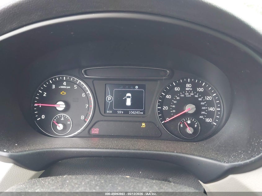 2016 Kia Sorento VIN 5XYPG4A35GG145971 IAAI salvage auction — FRONT END, Salvage (South Carolina), sold $2,100 on 2026-07-08 (photo 7)