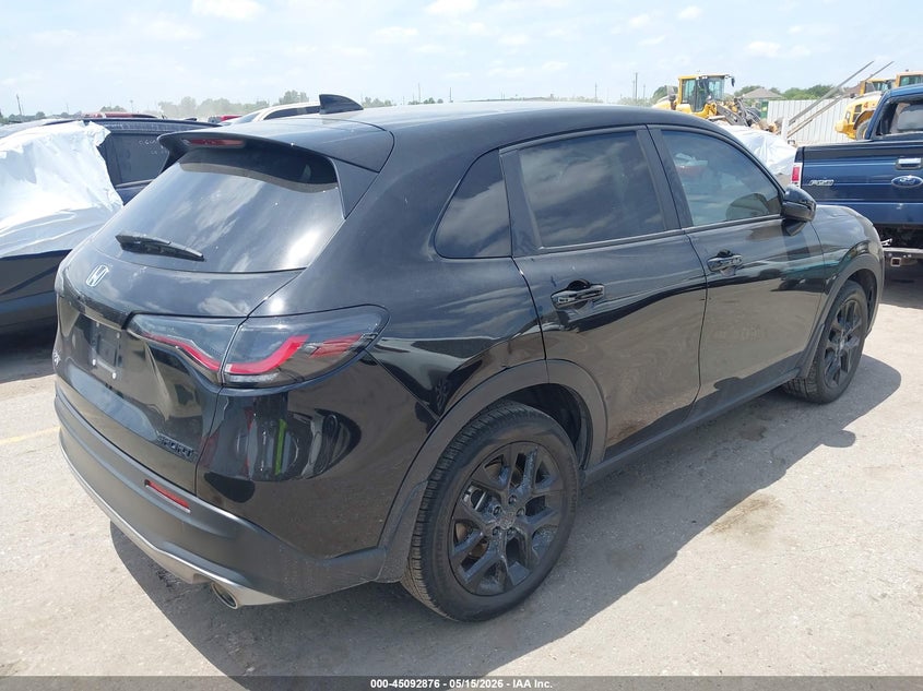 2024 Honda Hr-v VIN 3CZRZ1H52RM746280 IAAI salvage auction — RIGHT FRONT, Original (Texas), sold $8,575 on 2026-07-29 (photo 4)