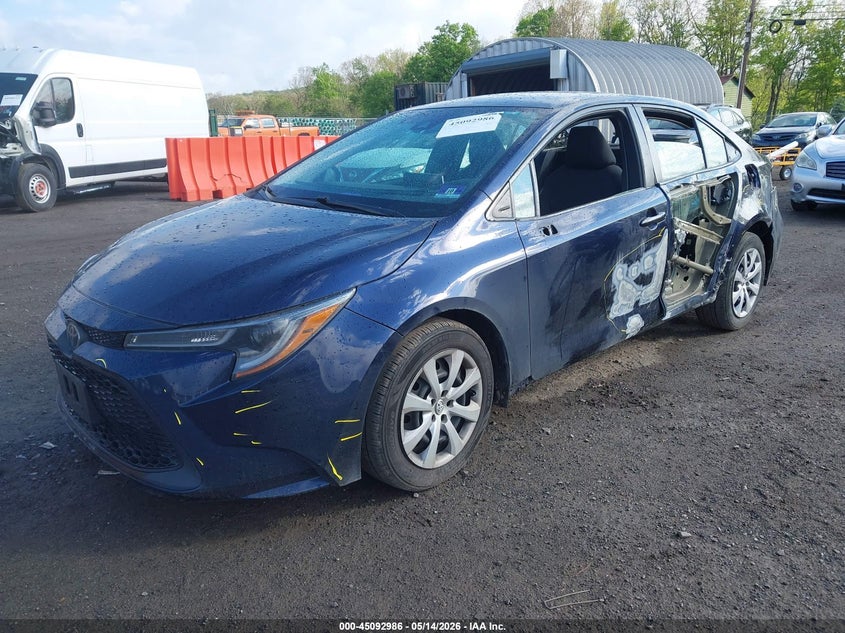 2020 Toyota Corolla VIN 5YFEPRAEXLP068428 IAAI salvage auction — LEFT SIDE, Salvage (Idaho), sold $3,800 on 2026-07-09 (photo 2)