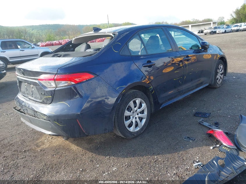 2020 Toyota Corolla VIN 5YFEPRAEXLP068428 IAAI salvage auction — LEFT SIDE, Salvage (Idaho), sold $3,800 on 2026-07-09 (photo 4)
